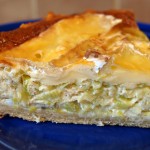 Homemade Cheese & Onion Quiche